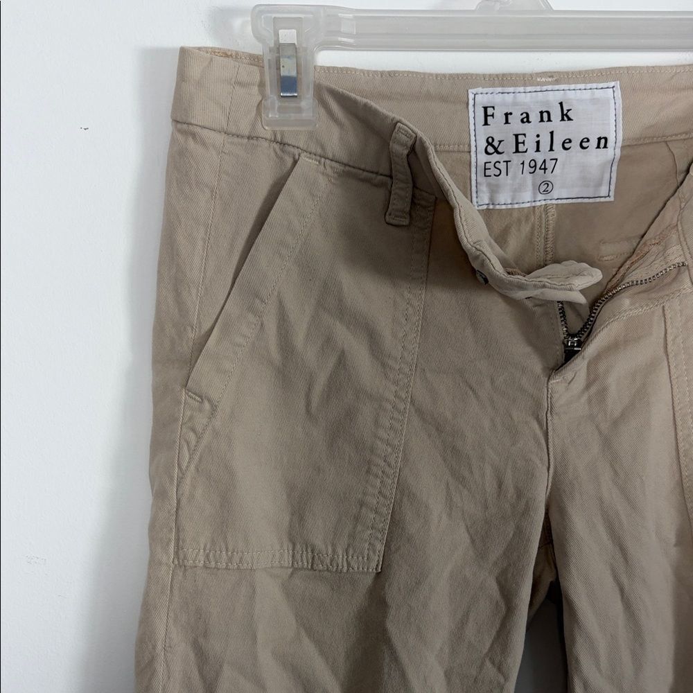Frank & Eileen Foxrock The Italian Stretch Cotton Utility Joggers - 2 - Picture 6 of 11